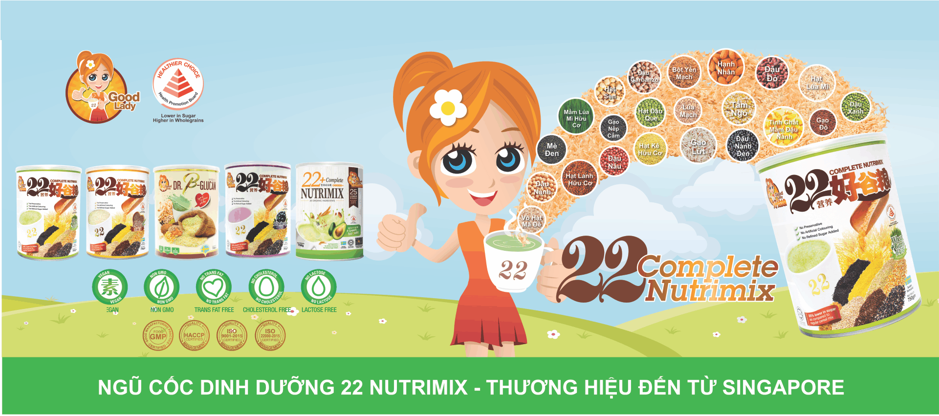 IV. Về ngũ cốc Dinh Dưỡng 22 nutrimix