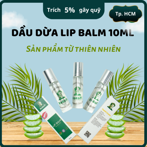 Dầu Dừa KoKoFi Lip Balm 10ML