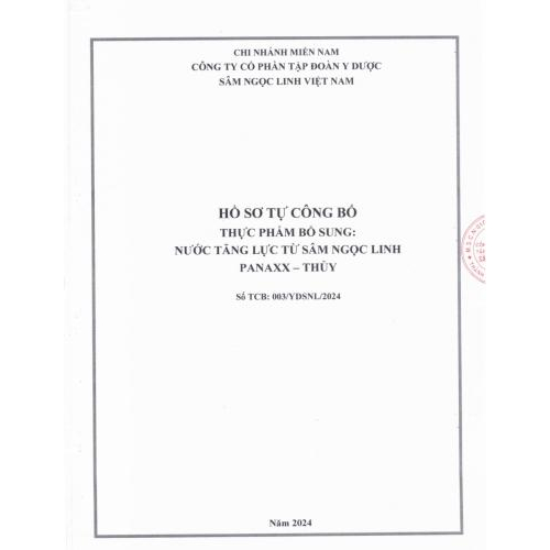 Hồ sơ công bố sản phẩm