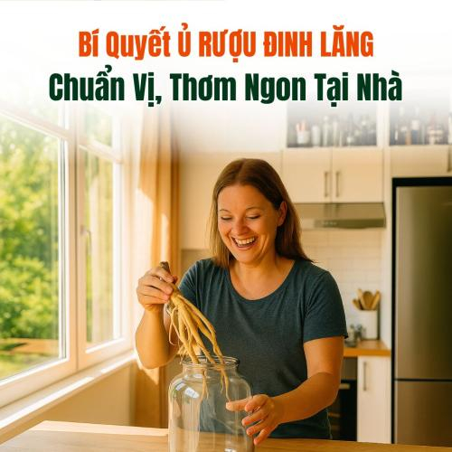 Bí Quyết Ủ Rượu Đinh Lăng Chuẩn Vị, Thơm Ngon Tại Nhà