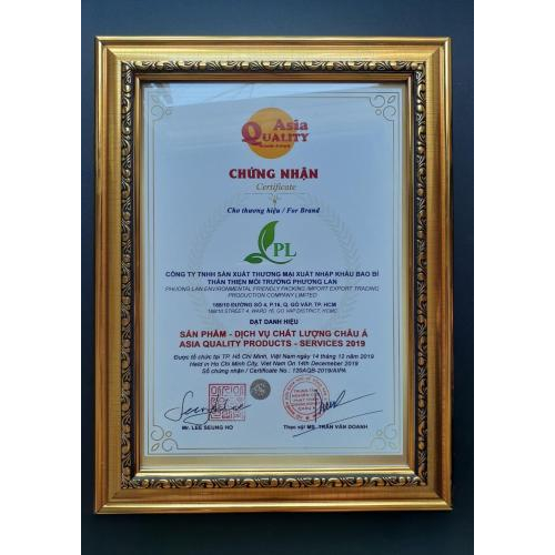 1. Giấy chứng nhận cho thương hiệu