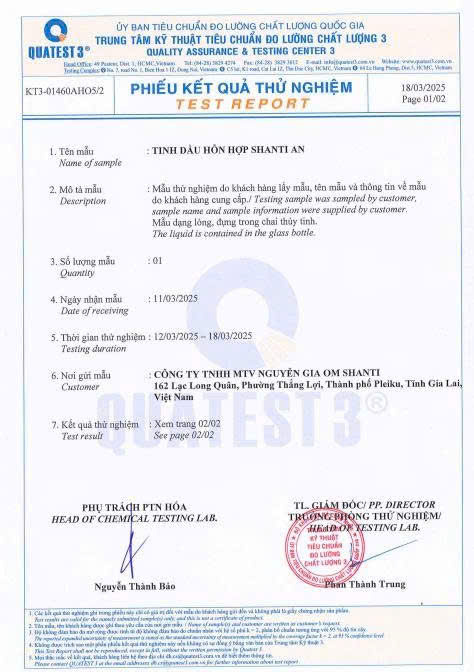 Phiếu kết quả đo lường chất lượng