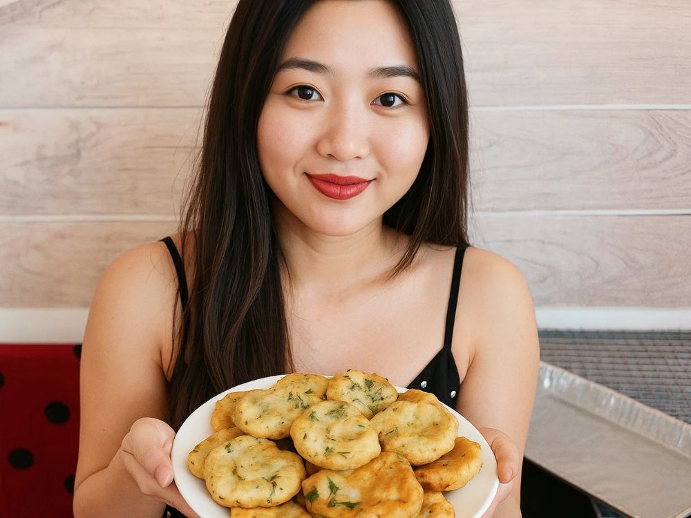 2) Hương vị và kết cấu sau khi làm nóng chả cá pha mực