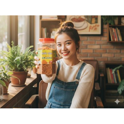 Muối Tôm Miền Tây Kim Giang 300g - Đặc Sản An Giang