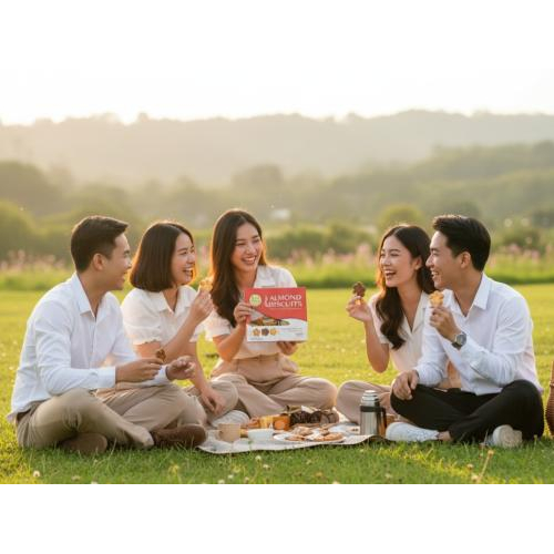 Bánh Hạnh Nhân Tiến Anh 250g – Đặc Sản Chợ Mới Thơm Ngon