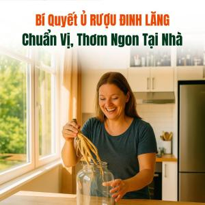 Bí Quyết Ủ Rượu Đinh Lăng Chuẩn Vị, Thơm Ngon Tại Nhà