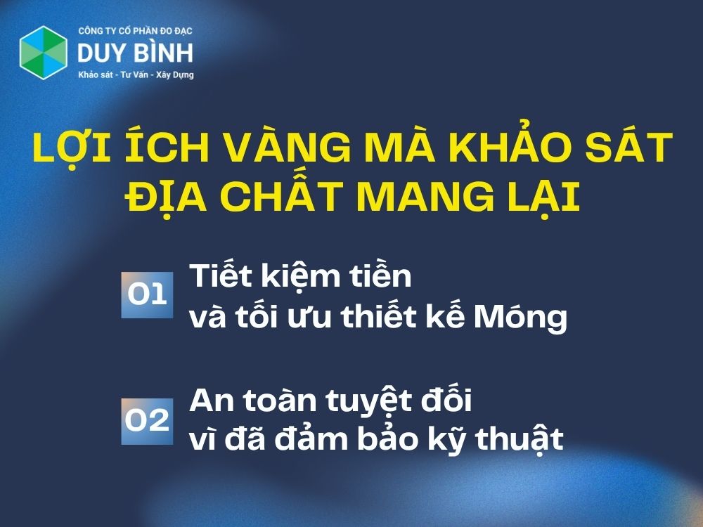 2 Lợi ích Vàng mà khảo sát địa chất mang lại