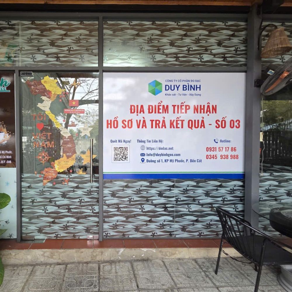 Duy Bình Mở Rộng Địa Điểm Tiếp Nhận Hồ Sơ Và Trả Kết Quả - Số 3 Tại Phường Bến Cát