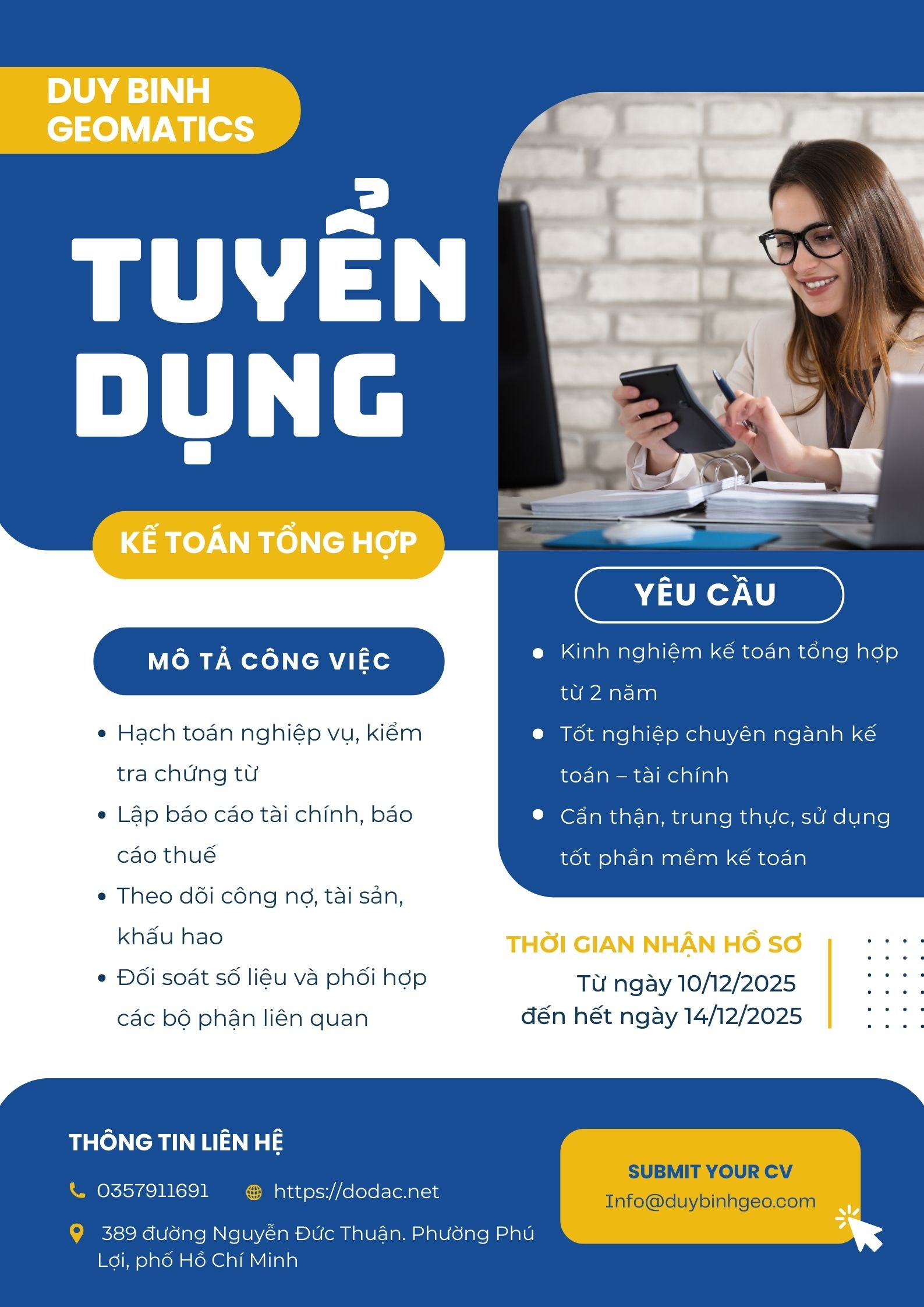 Mô tả công việc