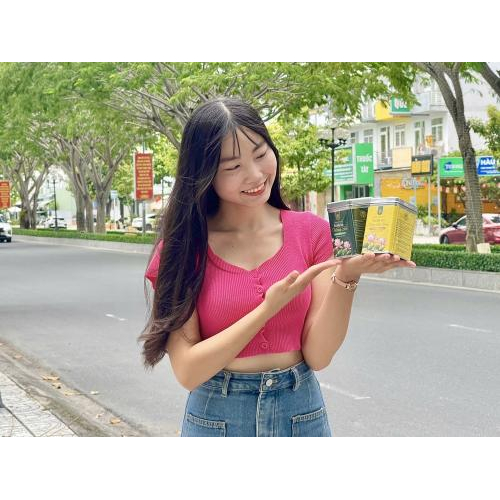 Trà Oolongsen Gừng Hộp 100gr