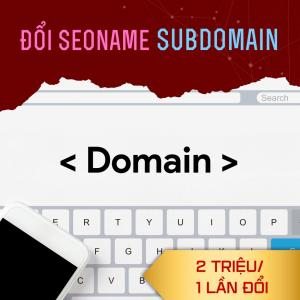 Đổi SeoName / SubDomain - 2 Triệu/ 1 Lần Đổi