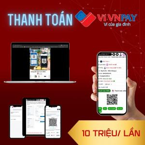 Bảng Giá Thanh Toán VNPay - 10 Triệu/ 1 Lần