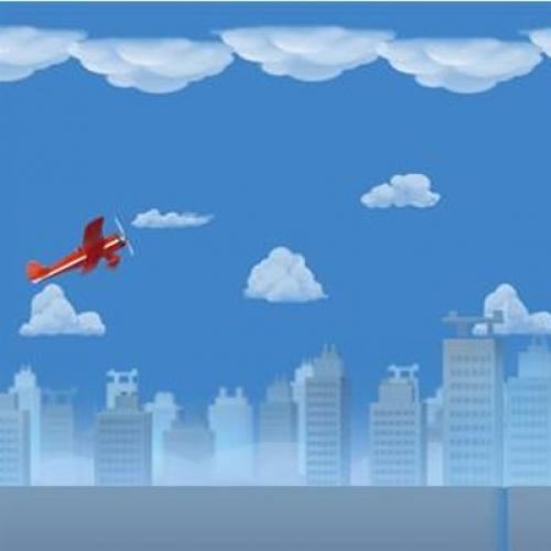 (Game Toán 2) Trò chơi máy bay làm Toán 2
