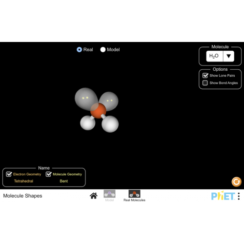 (Mô phỏng) Hóa học: Molecule Shapes (hình dạng phân tử)