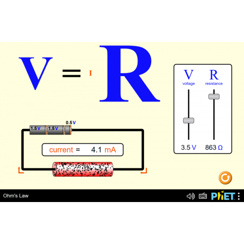 (Mô phỏng) Vật lý: Ohm