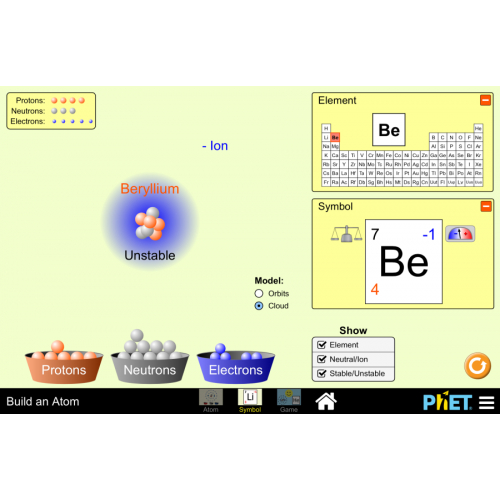 (Mô phỏng) Vật lý: Build an Atom (Xây dựng một nguyên tử)