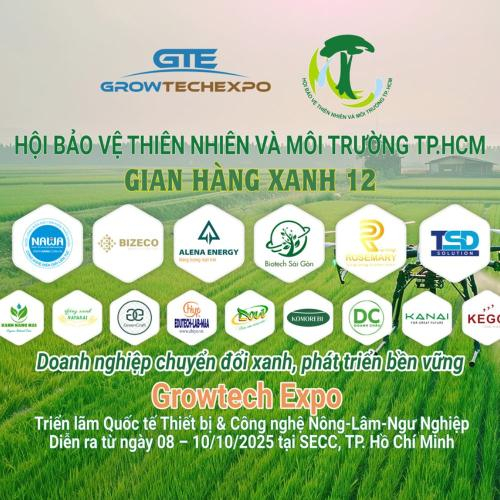 Gian Hàng Xanh 12 - Cầu Nối Công Nghệ Cao Và Nông Nghiệp Xanh Tại Growtech Vietnam 2025