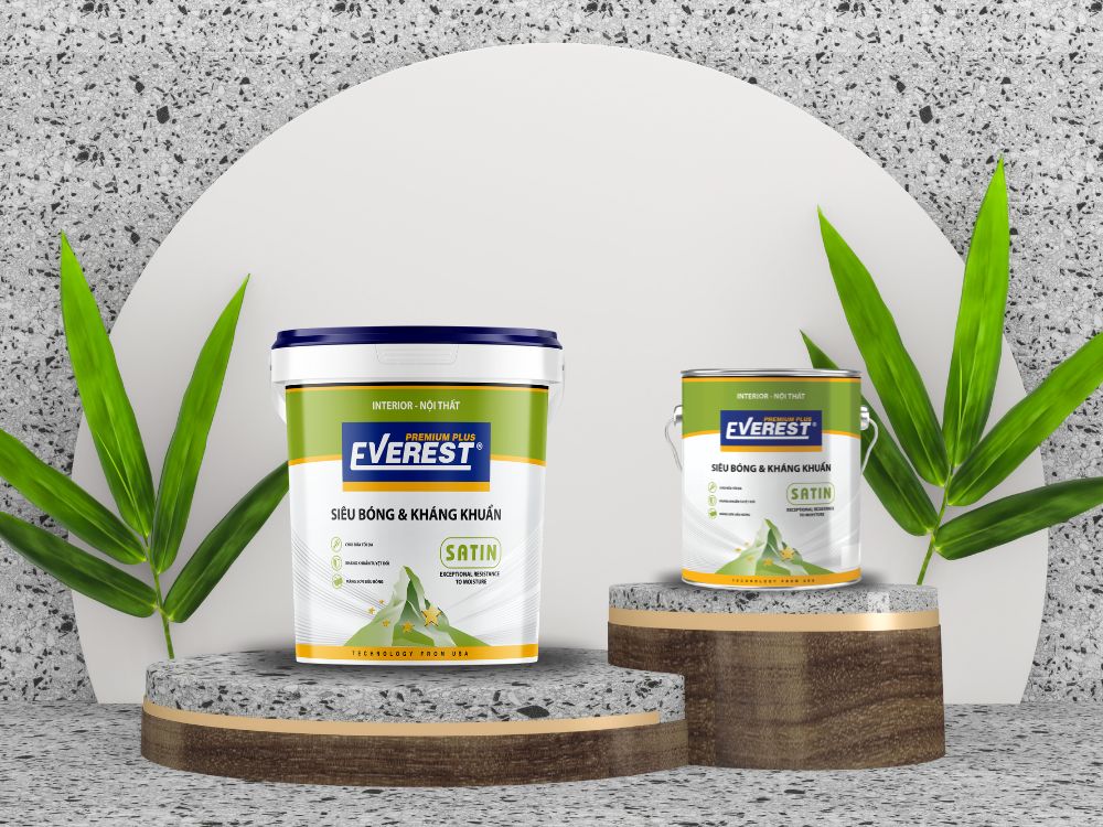 2. Những lợi ích khi sử dụng sơn nội thất bóng mịn Everest Satin