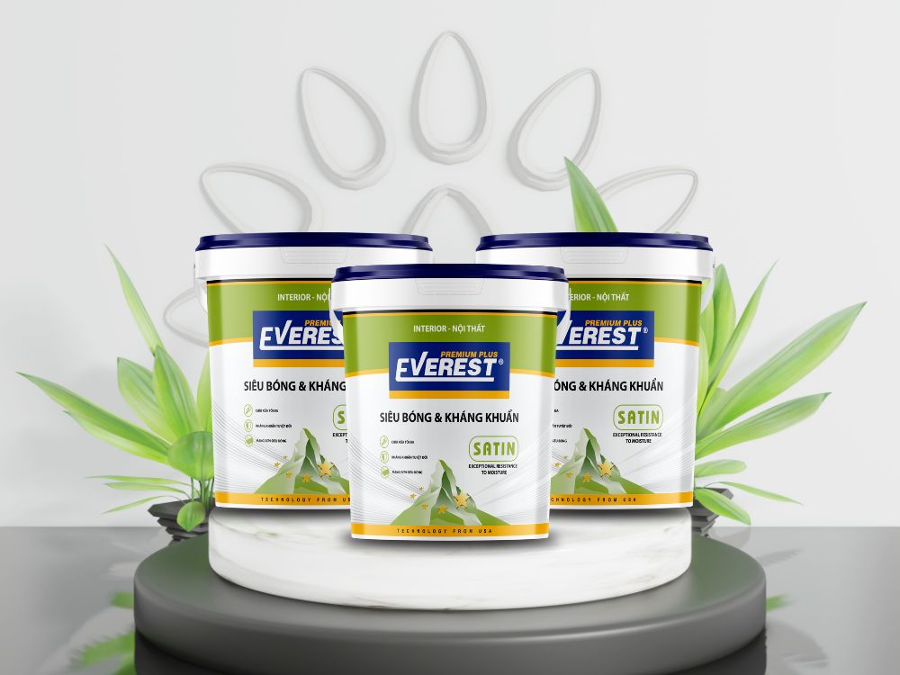 2. Các bước thi công sơn nội thất Everest Satin đúng chuẩn