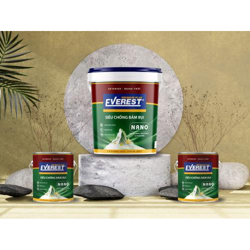 3. Sơn Everest Nano – Giải pháp chống bám bụi hiệu quả cho tường nhà