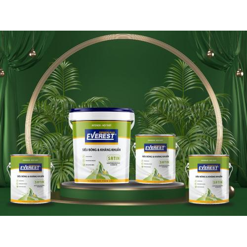 3. Ứng dụng sơn nội thất Everest Satin trong không gian sống