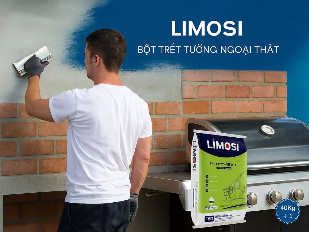 2) Tính năng chống co ngót & bám dính cao của LIMOSI