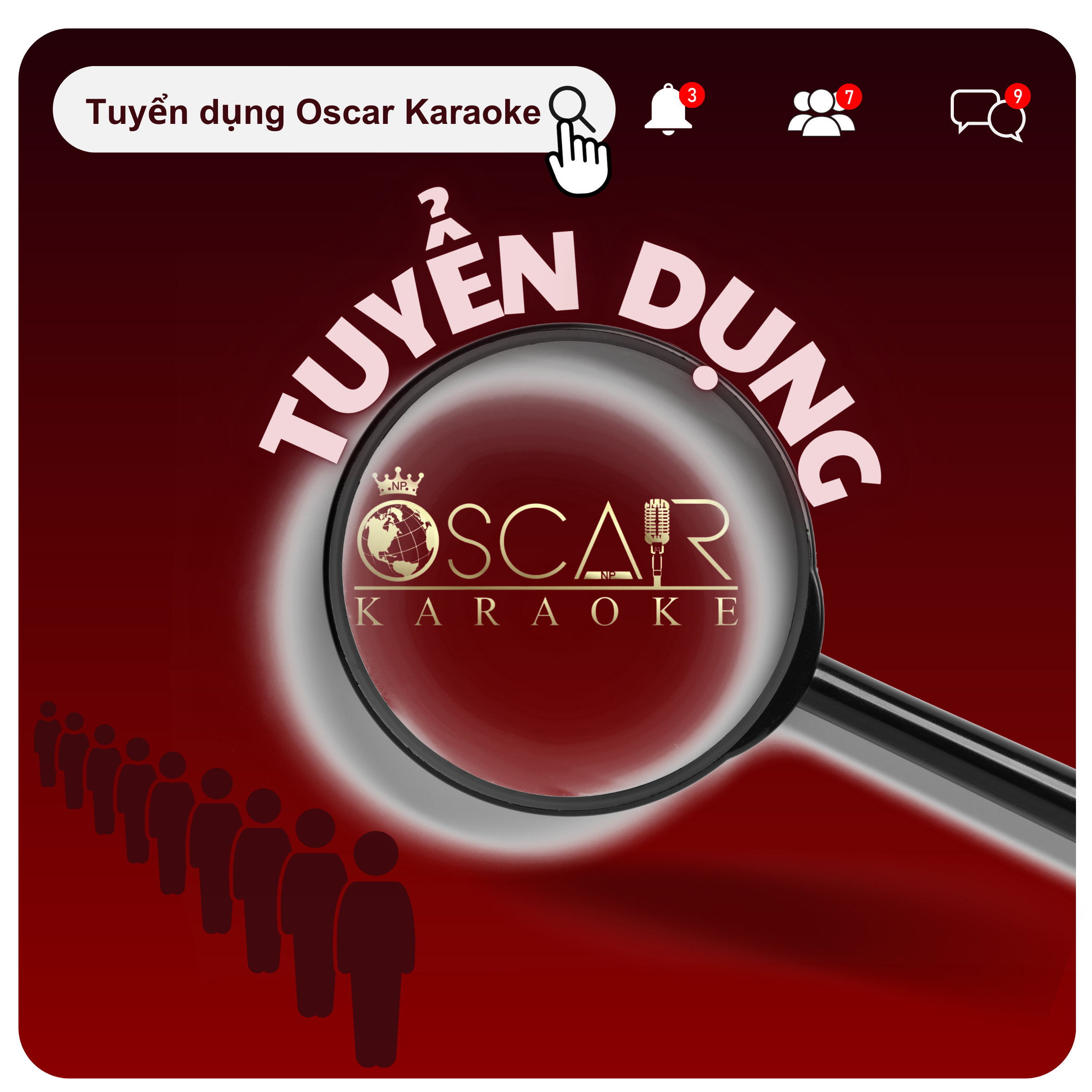 Oscar Karaoke Tuyển dụng nhân viên nữ