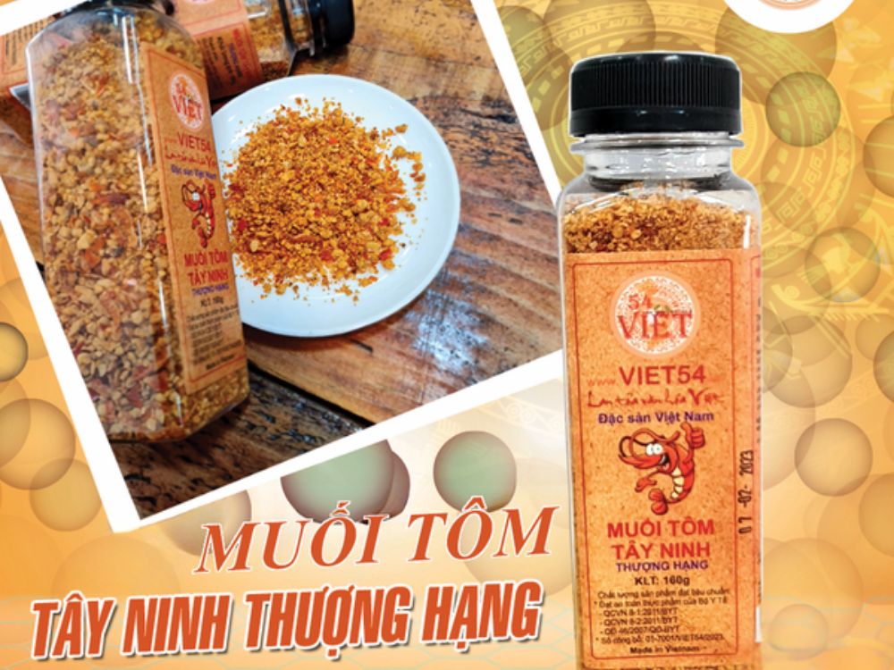 Muối tỏi - Muối tôm