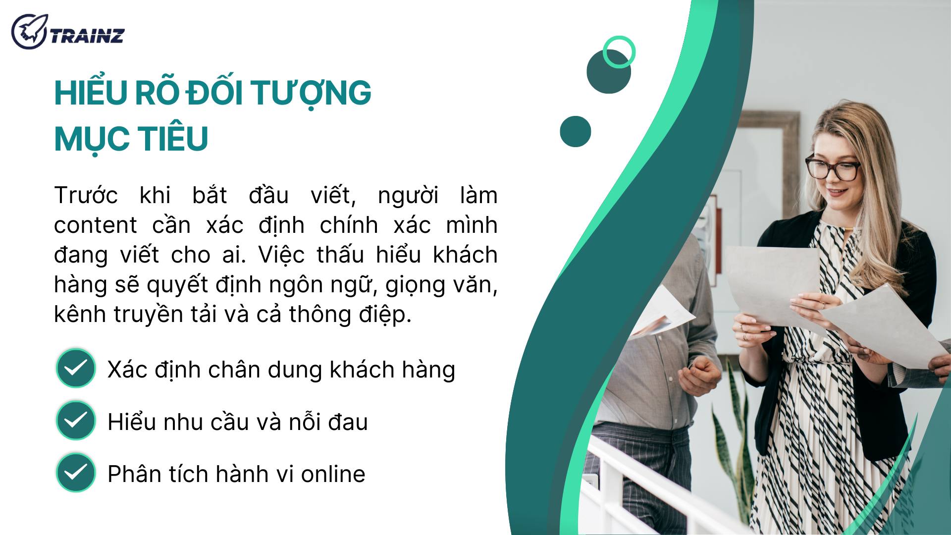1. Hiểu rõ đối tượng mục tiêu
