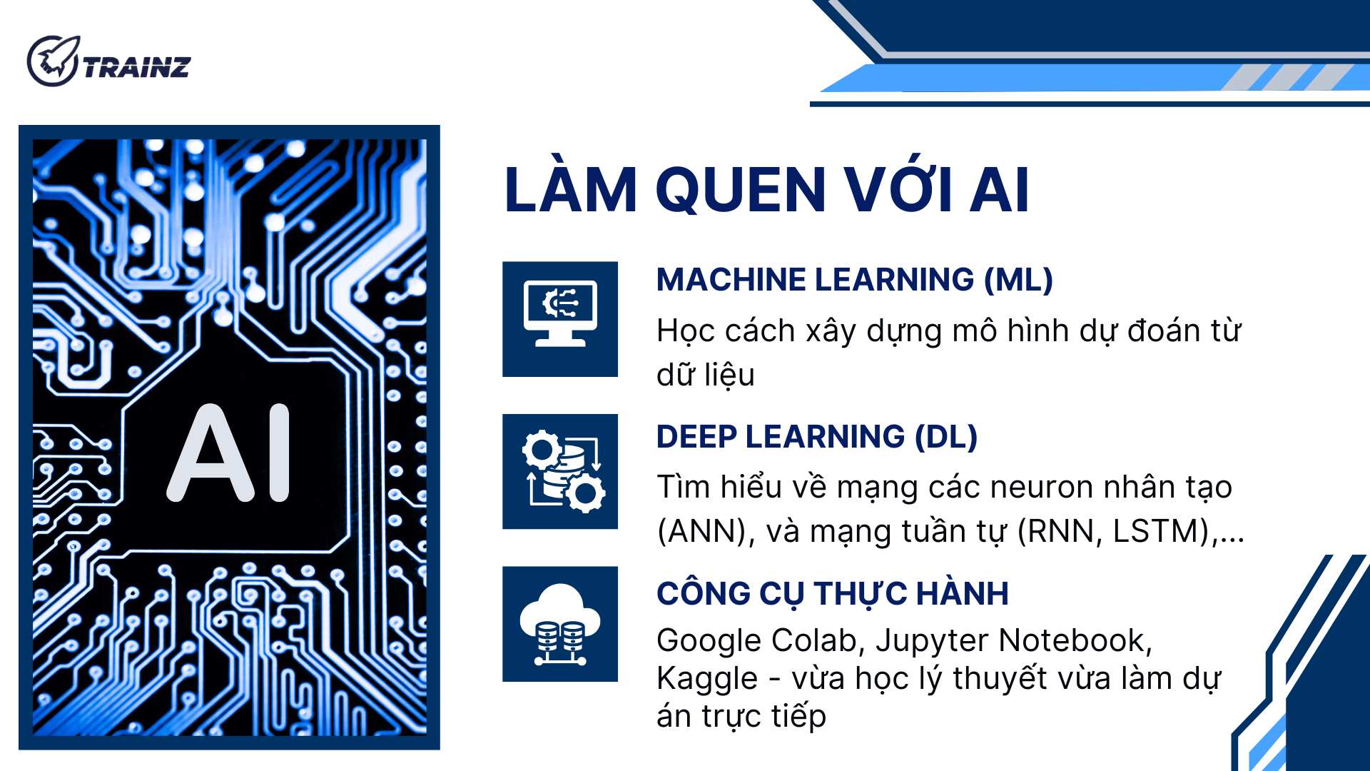 3. Làm quen với machine learning và deep learning