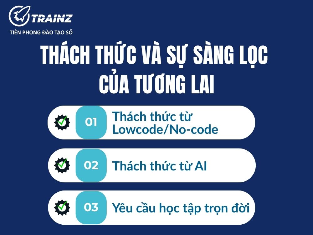 Thách thức và sự sàng lọc của tương lai