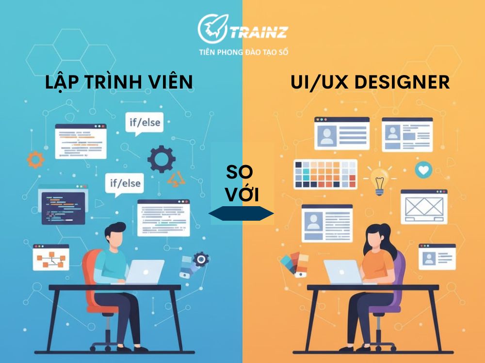 2. Lập trình so với UI/UX Design