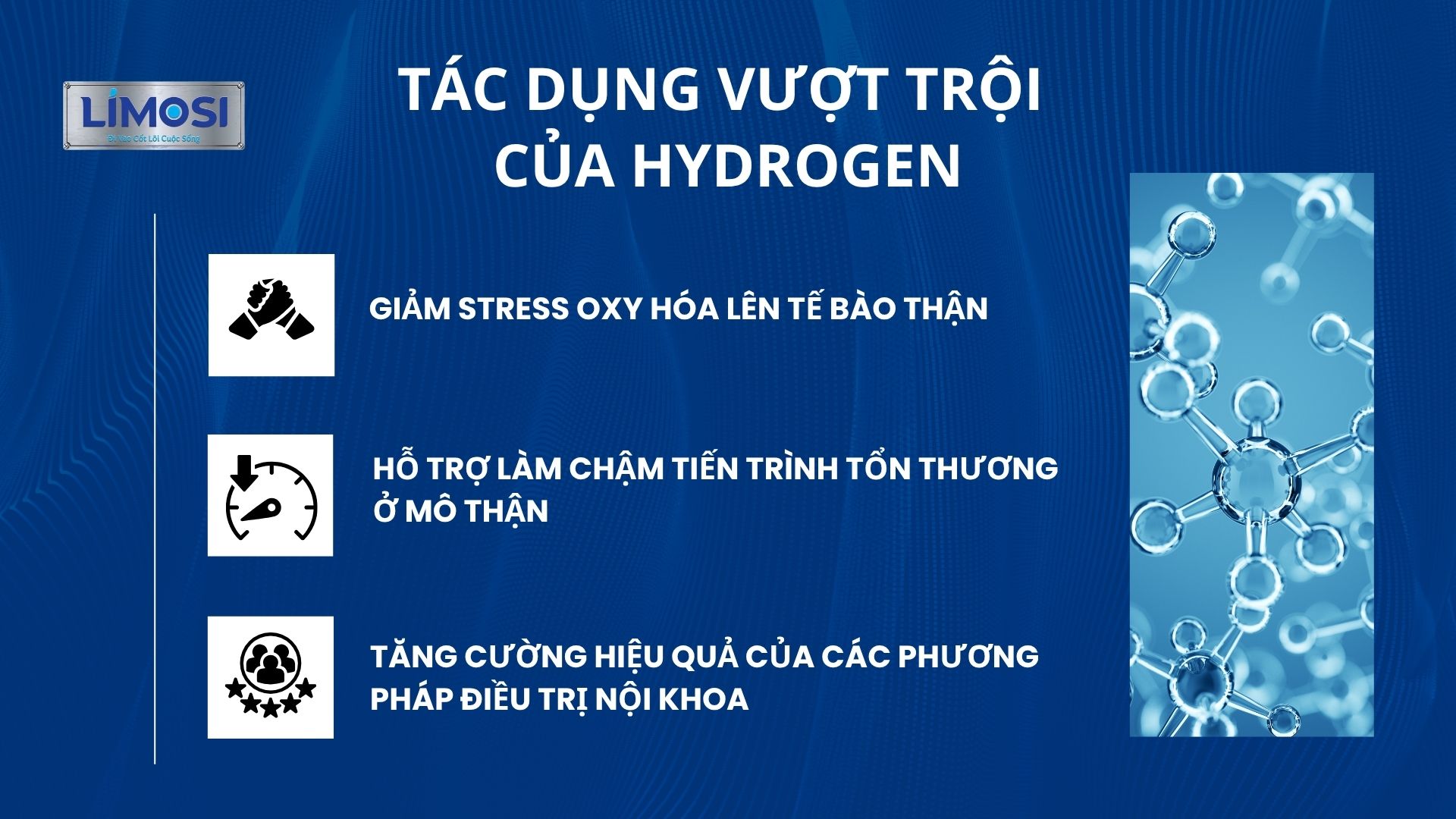 3. Hydrogen – Giải pháp hỗ trợ bảo vệ tế bào thận