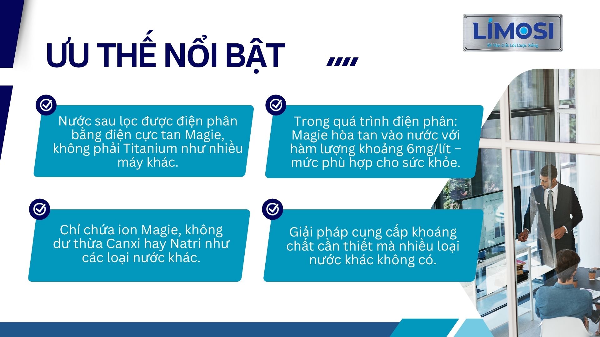 Sạch hơn – An toàn hơn – Bổ sung Magie có lợi cho sức khỏe