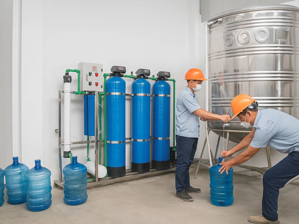 1. Hệ thống lọc tổng 3 cột composite là gì?