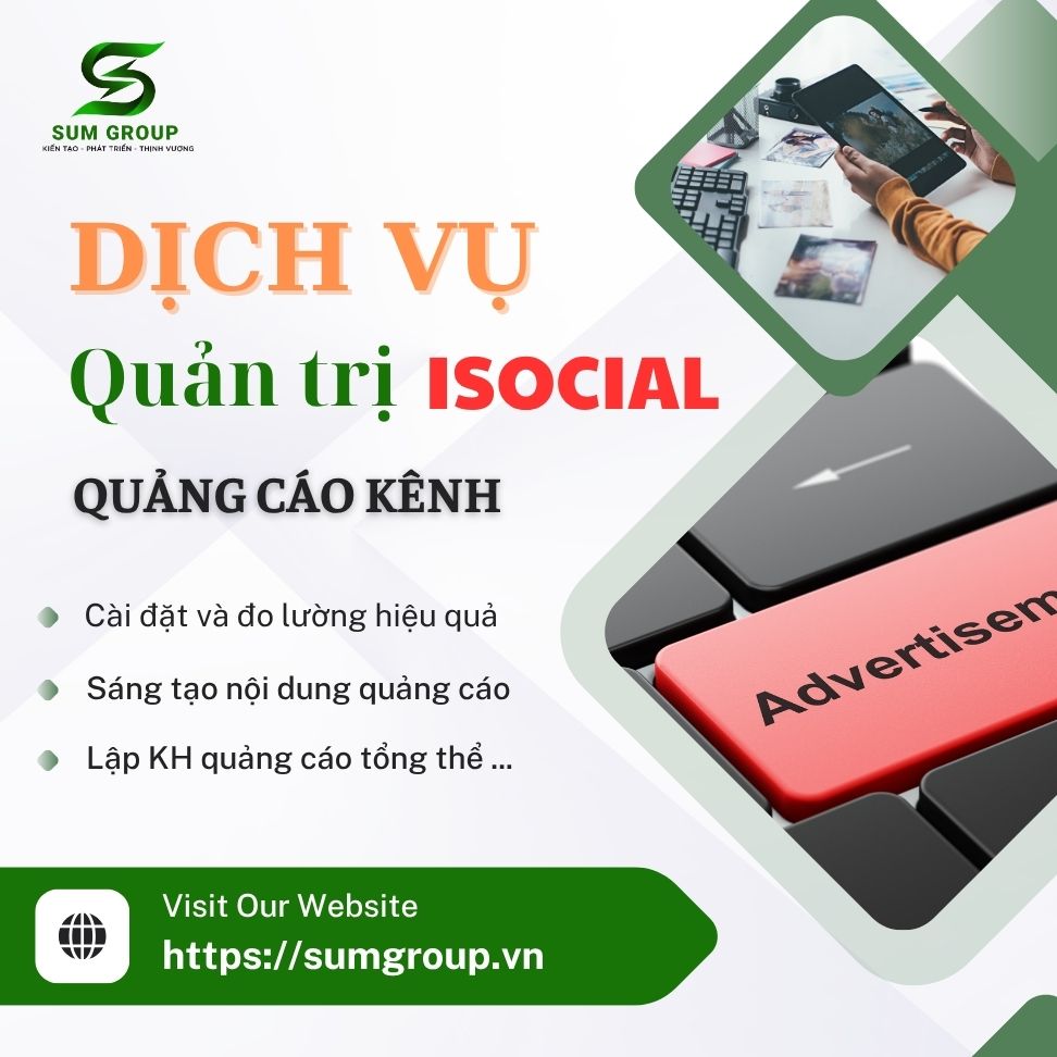 Dịch Vụ Quản Trị Quảng Cáo Các Kênh Isocial