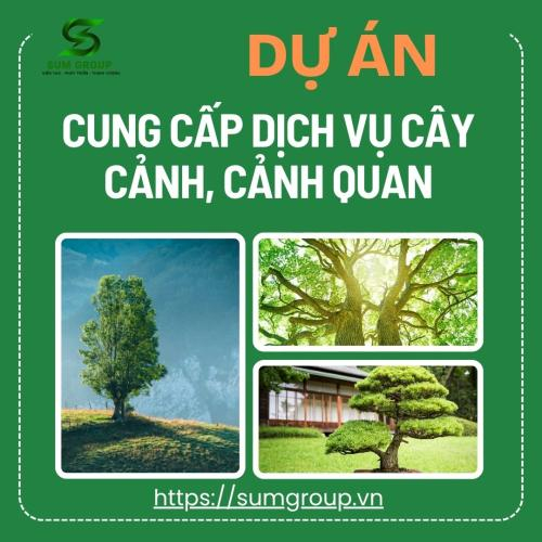 Dự Án Cung Cấp Dịch Vụ Cây Cảnh, Cảnh Quan