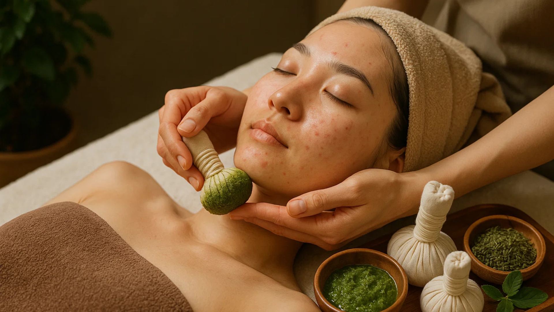 1. Quy trình phục hồi da – Làm dịu, tái tạo và cân bằng da sau mụn