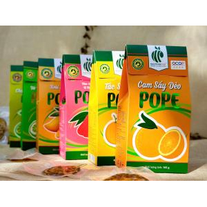 Cam Sấy Dẻo POPE – Hộp 105gr