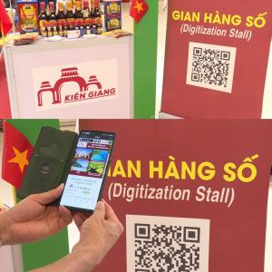 Hệ sinh thái Boss hỗ trợ Gian hàng Số tỉnh Kiên Giang tại Hội chợ Việt Nam - Campuchia Năm 2023