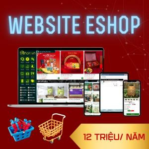Bảng Giá Website eShop - 12 Triệu Đồng
