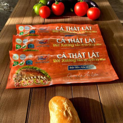 Cá Thát Lát Rút Xương Tẩm Vị Sả Ớt Kỳ Như - Đặc sản Hậu Giang