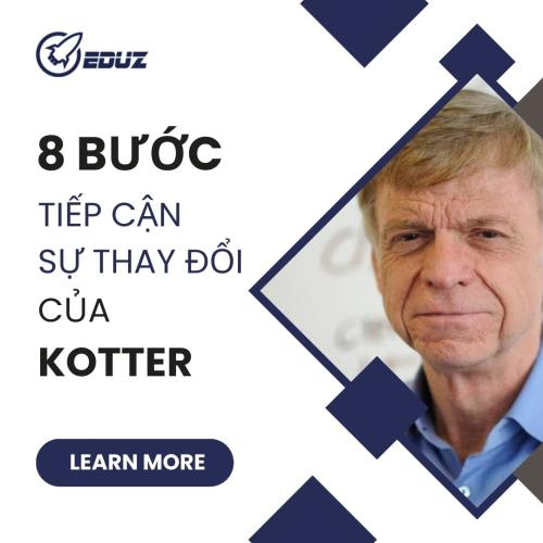 8 Bước Tiếp Cận Sự Thay Đổi Của Kotter - Eduz.vn