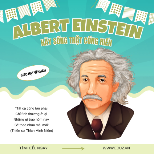 Albert Einstein - Hãy sống thật cống hiến
