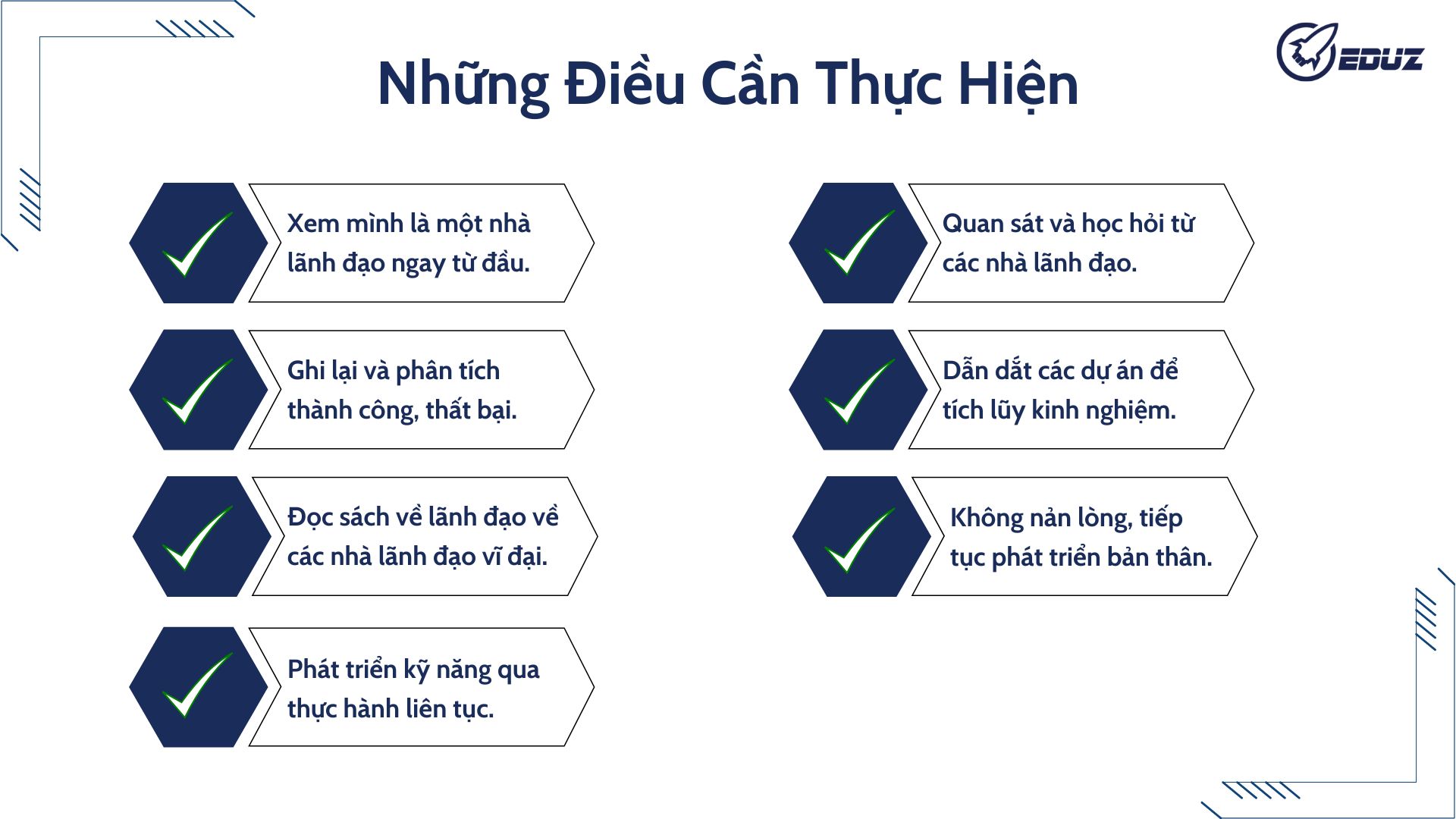 3. Điều cần thực hiện