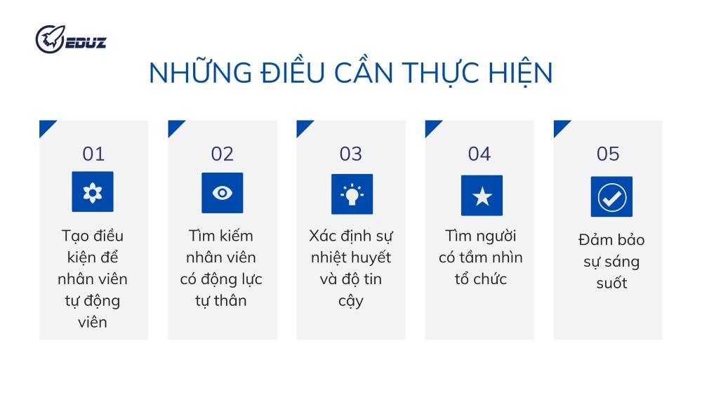 3. Điều cần thực hiện