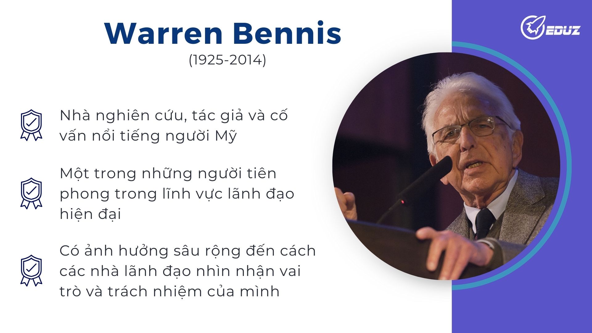 1.Sơ lược về Warren Bennis