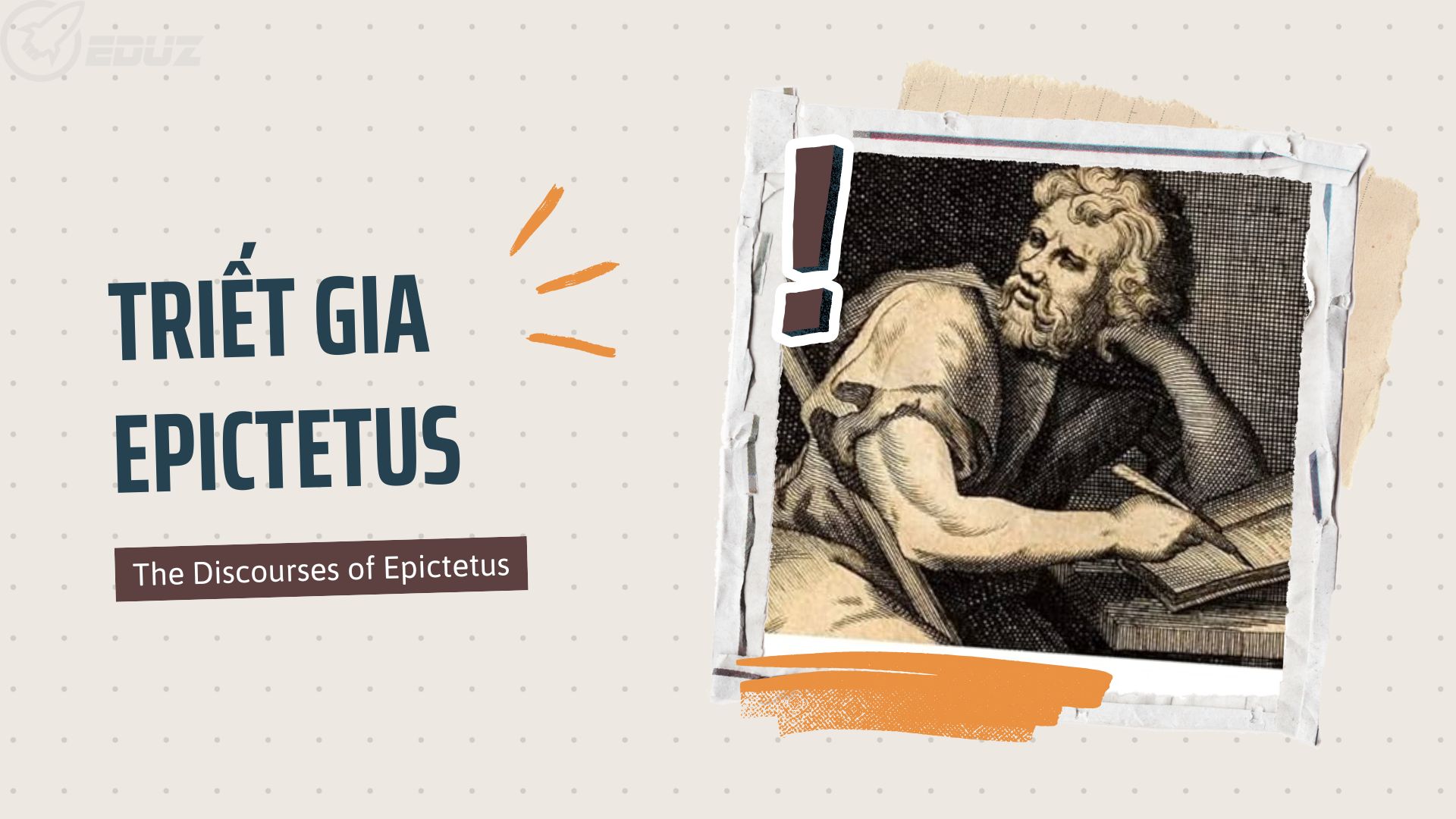 1. Triết gia Epictetus