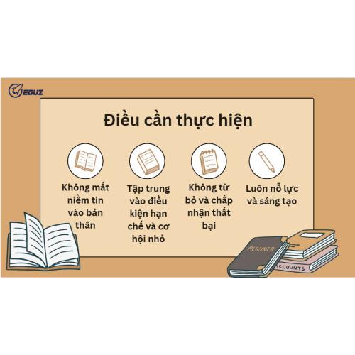 3. Điều cần thực hiện