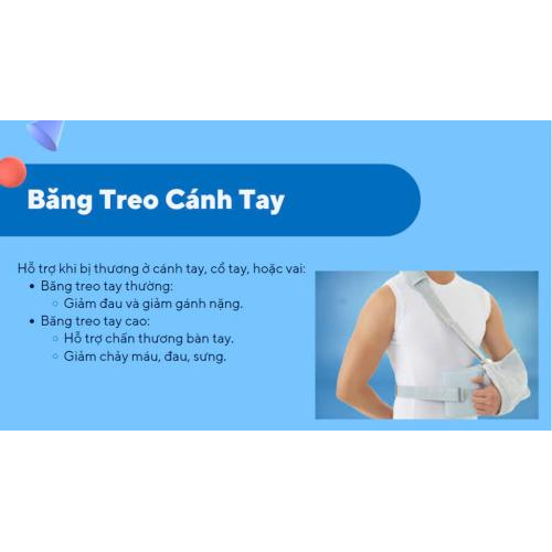 2.Băng Treo Cánh Tay: Hỗ Trợ Sơ Cứu Hiệu Quả